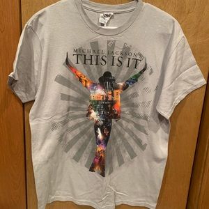 Michael Jackson This Is It Gray Shirt - M